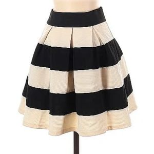 Ya Los Angeles mini high rise  striped skirt M.